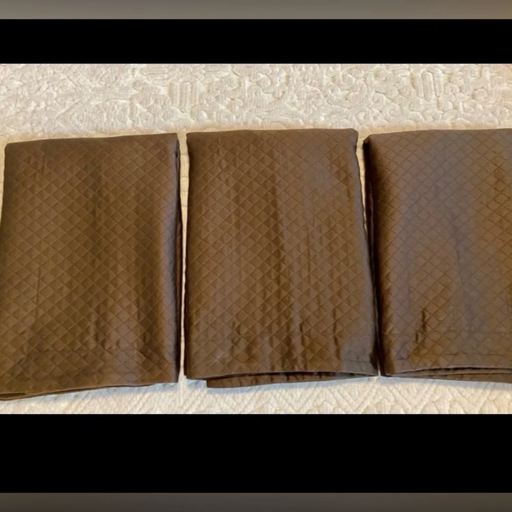4 Restoration Hardware Belgian Flax mini diamonds Euro+ Lumbar shams Bundle